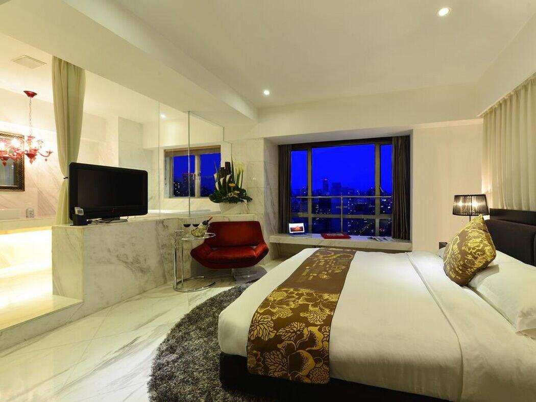 Kingtown Hotel Hongqiao Шанхай Екстериор снимка